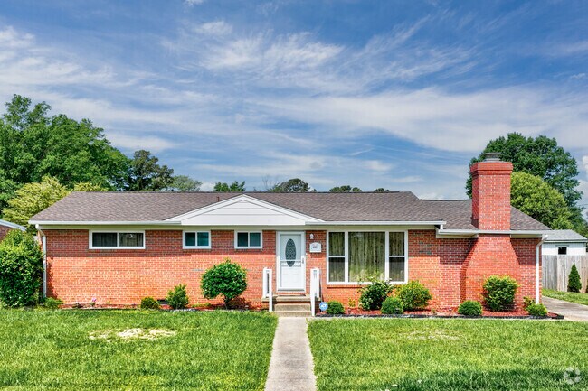 This brick ranch-style home in North Camellia Acres showcases the area’s mid-century roots and residential stability.