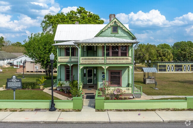 The historic home was built in 1892 by LB Brown who was a community leader and businessman.