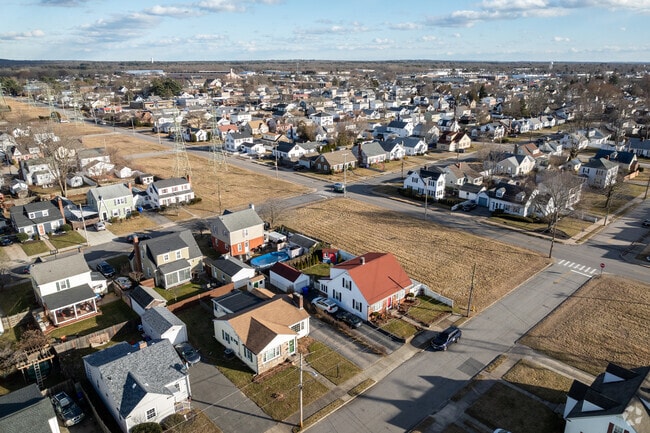 High above the picturesque streets of Darlington, nestled amidst its charming surroundings.
