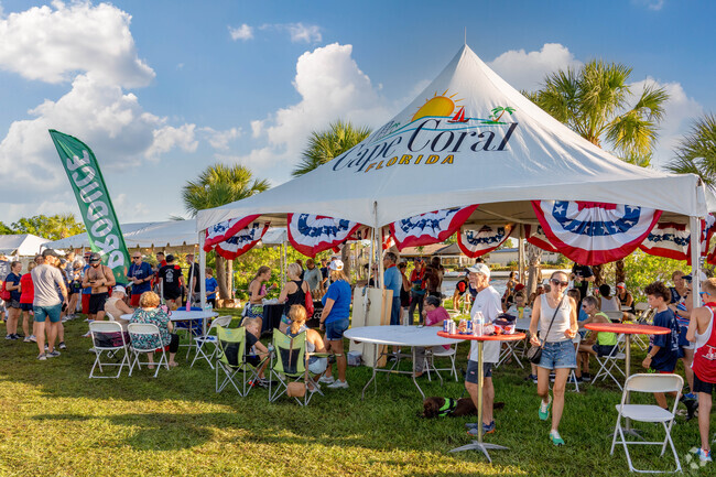 The Cape Coral Chamber of Commerce sponsors community events like the 4th of July Freedom 5k.