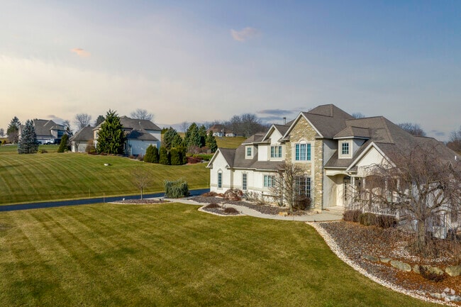 Moore Township in Pennsylvania has well manicured neighborhoods.