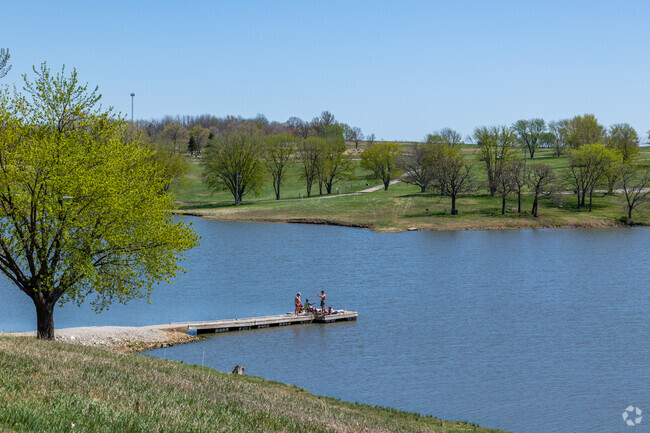 Dive into Warnock Lake in Atchison during the summer months.