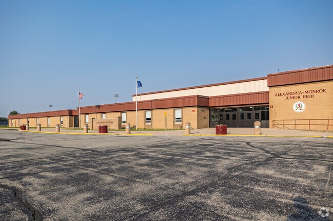 Alexandria-Monroe Intermediate School has an average enrollment of around 700 students.