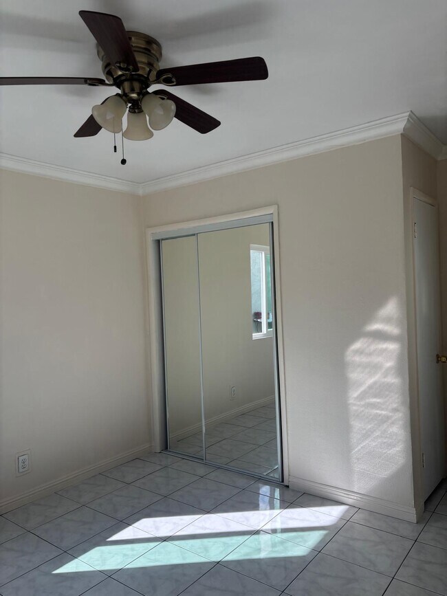 Master Bedroom with 2 closets