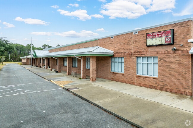 Needwood Middle School offers strong academics near the Country Club Estates community.