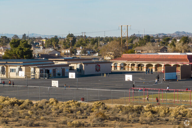 Your kids will never want to leave the playground at Sandia Elementary.