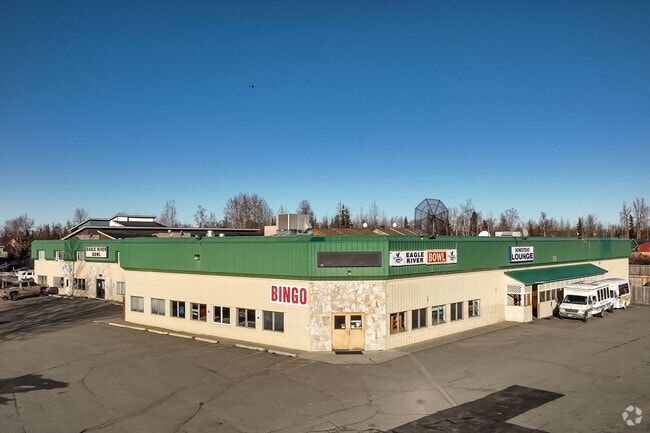 Eagle River Bowl offers family-friendly bowling near Old Glenn Highway.