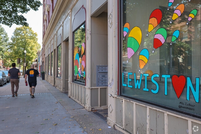 Downtown Lewiston, located near Durham, ME, offers cultural attractions, dining, and shopping in a vibrant urban setting.