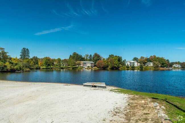 Residents can relax along the shores of one of the lakes in Montague.