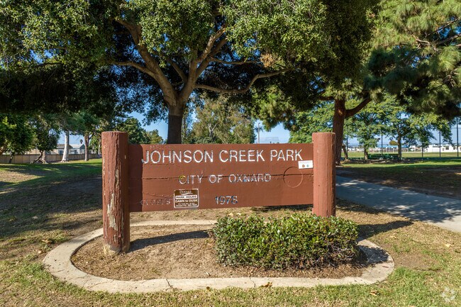 Johnson Creek Park is a perfect place to enjoy the Southern California Sunshine.