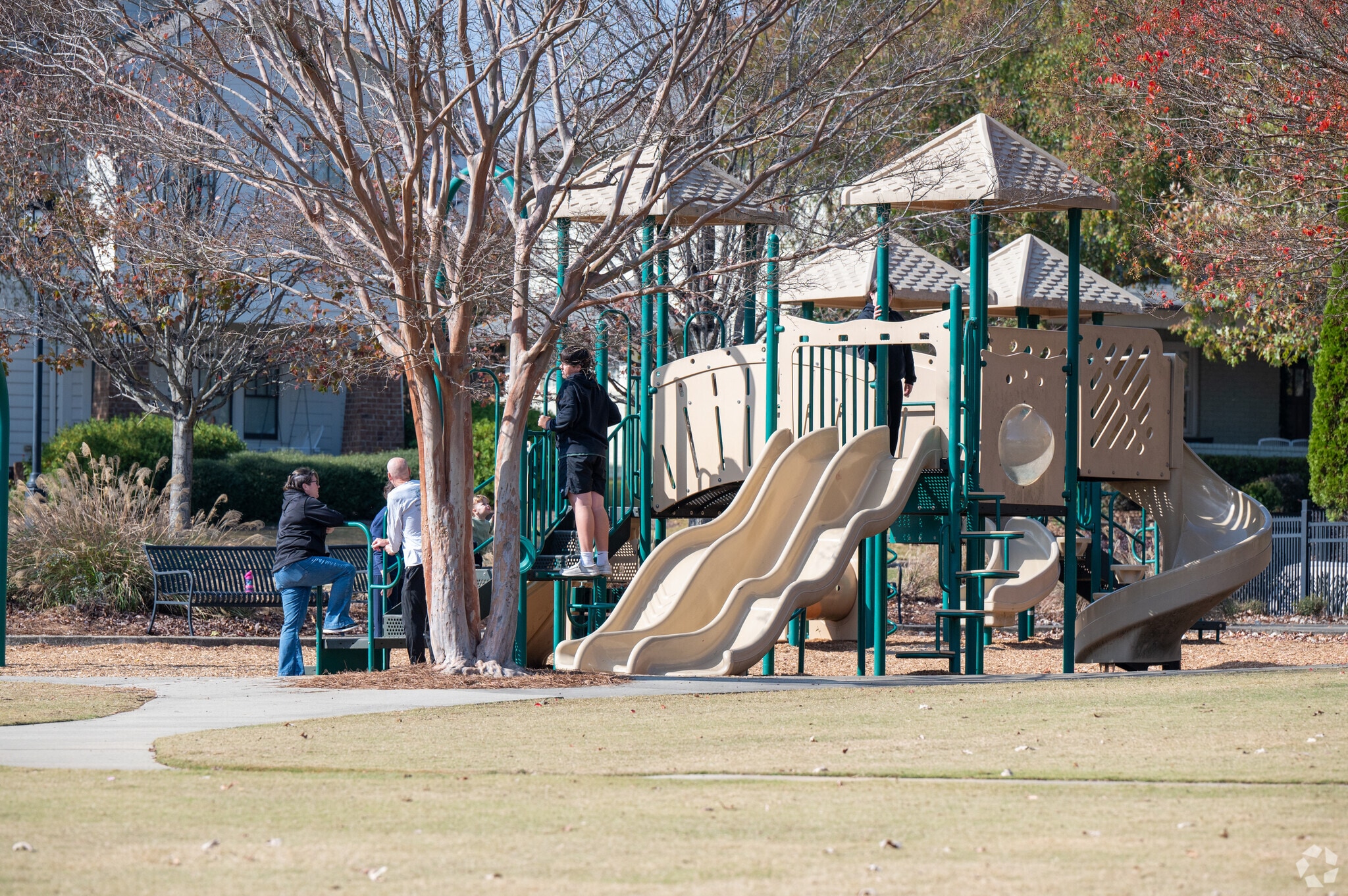 Ross Bridge residents have have many parks for the children to play in.