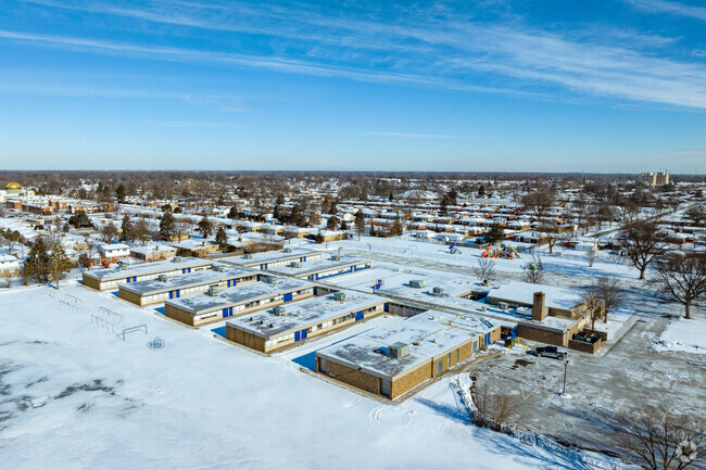 Michigan Mathematics and Science Academy from above.