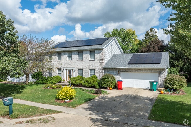 Some homes in Cherry Hills tout solar panels.