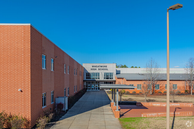 Wheatmore High School entrance.