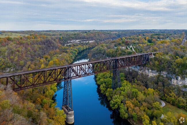 Constructed in 1877, High Bridge was formerly the tallest structure of its kind in Wilmore.