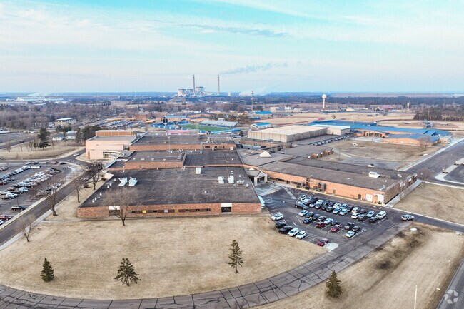 Becker Intermediate School is adjacent to other Becker Public Schools.