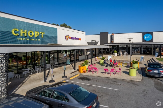 Toco Hills Shopping Center is a great place to shop, dine, and relax the day away.