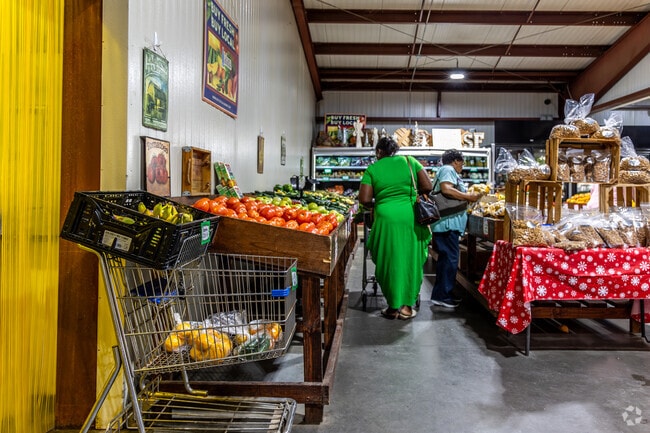 Inside Sessions Farm Market in Union Church you can pick from a variety of fresh produce.