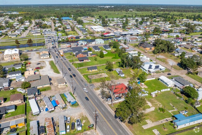 Houma Heights is primed for development, with many vacant lots.