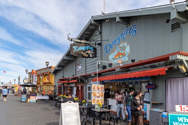 Domenico’s offer views of the bay in Old Town.