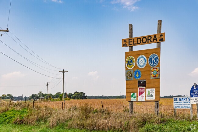 The outskirts of Eldora are used for farmland, and employ many locals.