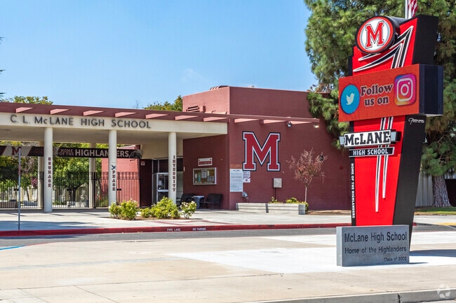 McLane High School serves grades 9-12 in Fresno.