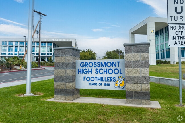Grossmont High School is home of the Foothillers.