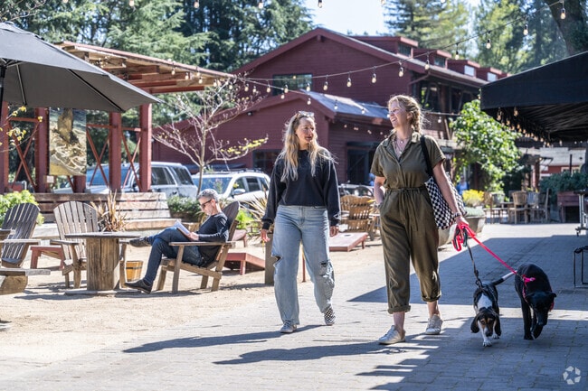 Blithedale is close to retail and eateries at The Lumber Yard.