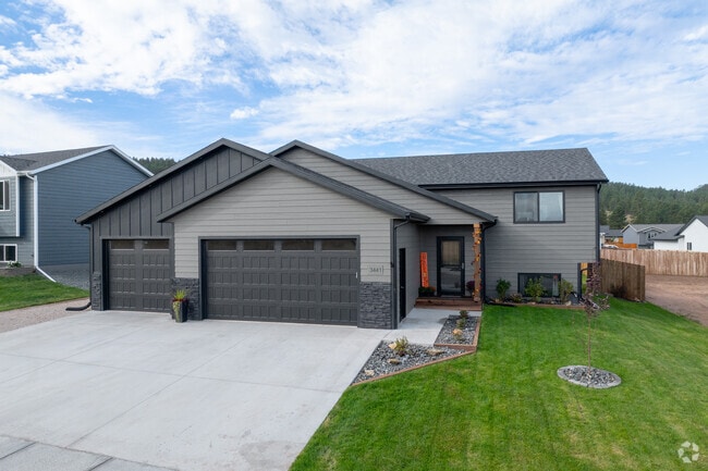 Prospective buyers can find New Traditional homes in recent developments at the southern edge of Sturgis.