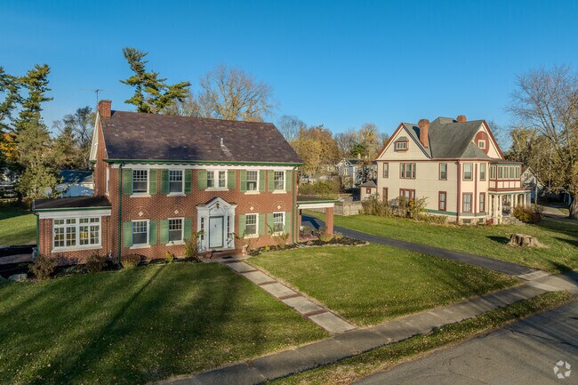 Carlisle is filled with historic homes.