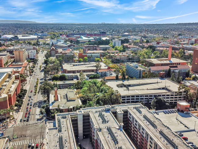 Aerial Exterior of Building