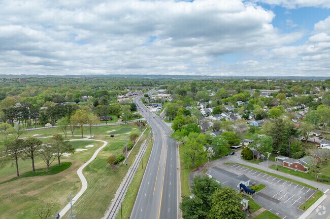SR45, or Robinson Rd. is the main thoroughfare in Old Hickory Village to get to the Interstate.