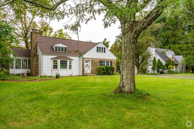 Ewingville’s housing mix includes Cape Cods, Tudors and single-family homes with lawns.