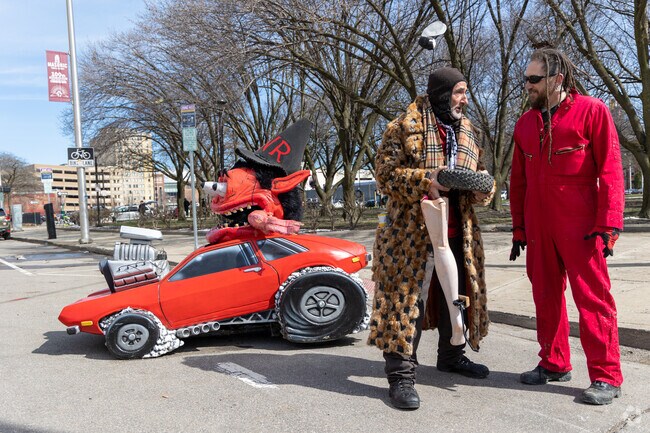 The Nain Rouge is the harbinger of doom in Midtown.