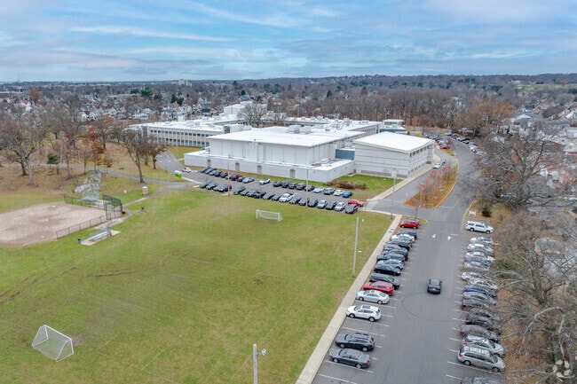 Central High School at 1 Lincoln Blvd in Bridgeport, CT.
