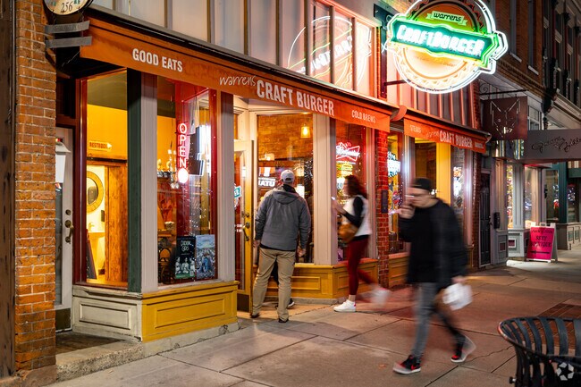 Downtown Ogden has over 200 locally owned stores and restaurants with a great nightlife.