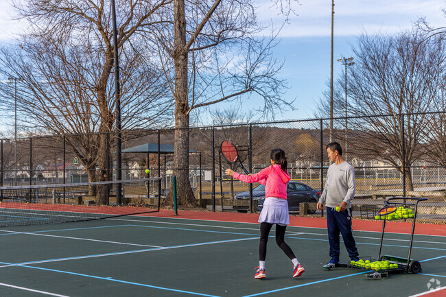 Enjoy some tennis with friends and family at one of the many tennis courts in Roberts.