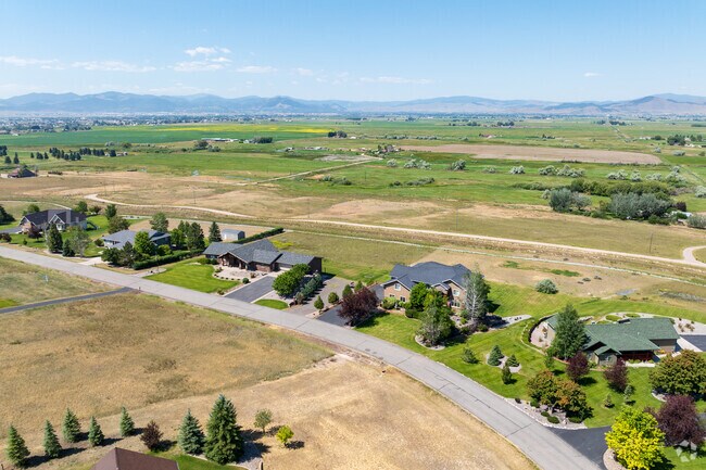East Helena Valley is a landscape of farms and homes framed by the hills.