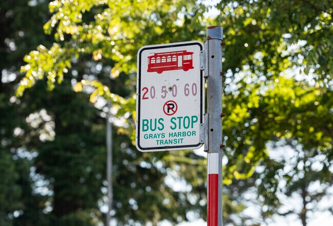 The Grays Harbor Transit bus goes through Seabrook, WA and commutes as far as Aberdeen.