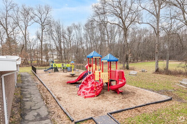 Students love the playground at Briarwood School.