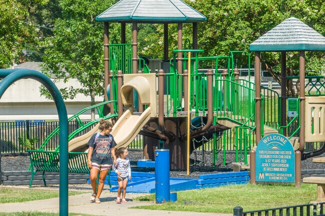 Bring your little ones to Betty Virginia Park in Caddo Heights/South Highlands.