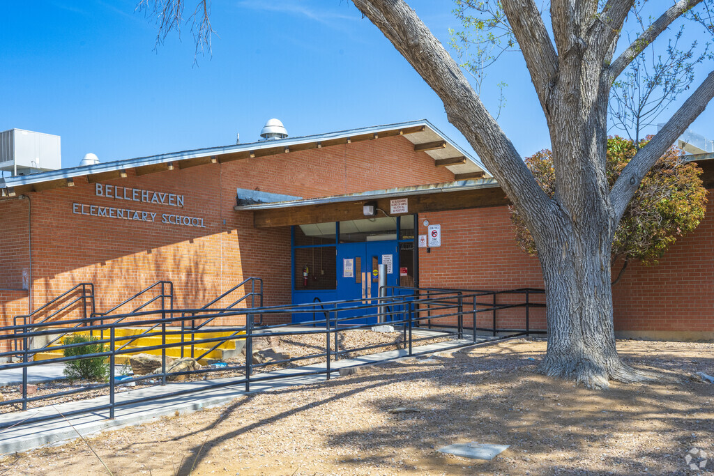 Bellehaven Elementary School is walkable for neighborhood kids and receives a C-plus grade from Niche.