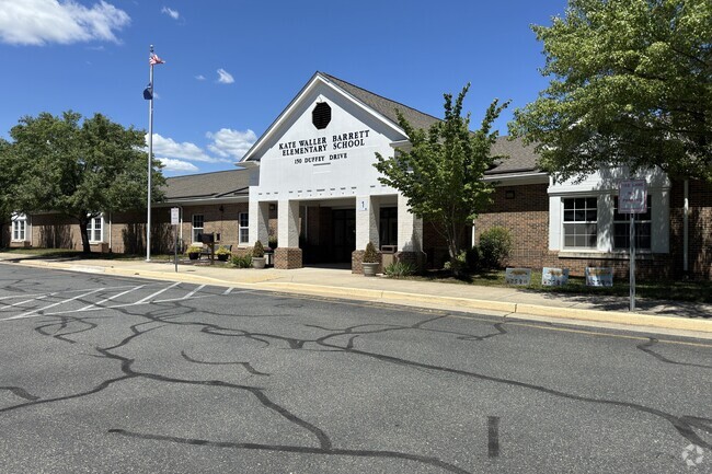 Kate Waller Barrett Elementary School serves the community of Stafford.