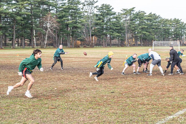 Flag football is one of many activities located at Brentwood State Park.