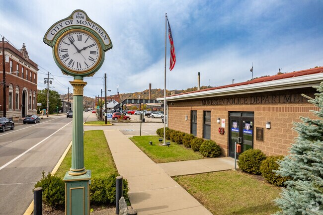 It's time to stop in to Monessen and see what is happening.