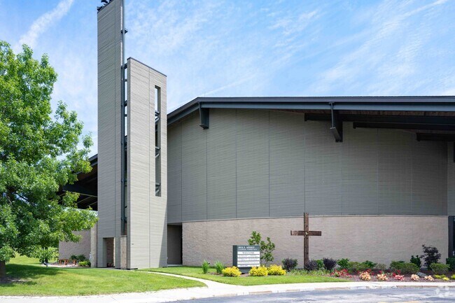 Holy Spirit Catholic Church in Naperville near Saddle Creek area has a diverse following.