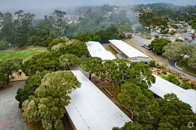 Community High School campus at Pacific Grove Community High School in Pacific Grove, CA.