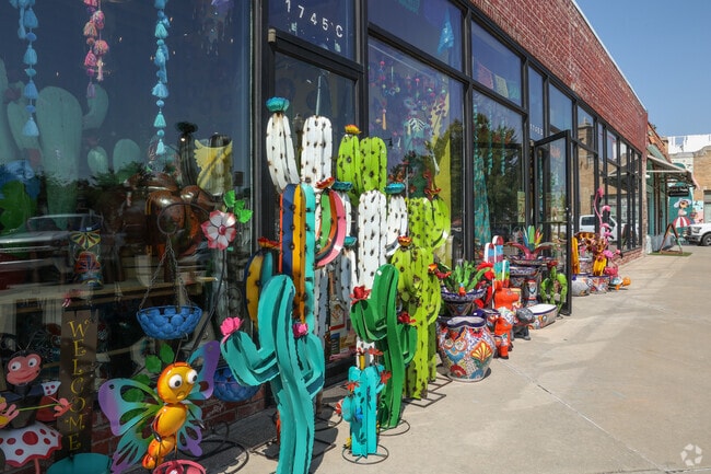 Find your next piece of yard art in the Plaza District near Cleveland UCD.