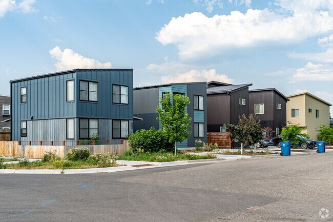 Stylish condos offer comfort and modern design in the Northside neighborhood.