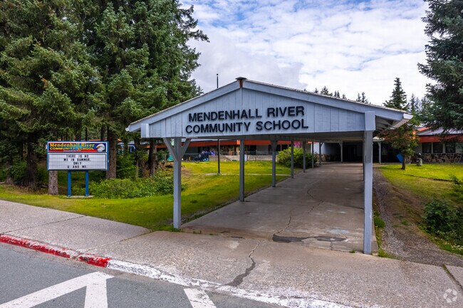 Mendenhall River Community School serves students in the Mendenhall Valley up to 5th grade.